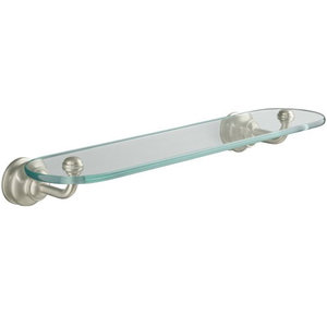 K12158-BN Fairfax Vanity Shelf Bathroom Accessory - Vibrant Brushed Nickel K12158-BN Fairfax Vanity Shelf Bathroom Accessory - Vibrant Brushed Nickel