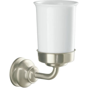 K12161-BN Fairfax Toothbrush & Tumbler Holder Bathroom Accessory - Vibrant Brushed Nickel K12161-BN Fairfax Toothbrush & Tumbler Holder Bathroom Accessory - Vibrant Brushed Nickel