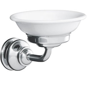 K12162-CP Fairfax Soap Dish Bathroom Accessory - Polished Chrome K12162-CP Fairfax Soap Dish Bathroom Accessory - Polished Chrome