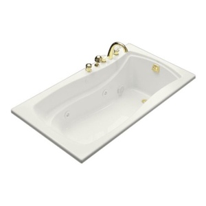 K1224-CB-0 Mariposa 66" Whirlpool Bath - White K1224-CB-0 Mariposa 66" Whirlpool Bath - White