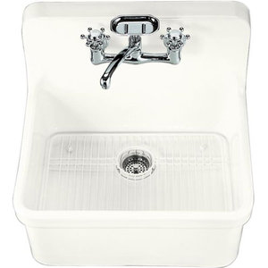 K12701-0 Gilford Apron Front / Specialty Sink Kitchen Sink - White K12701-0 Gilford Apron Front / Specialty Sink Kitchen Sink - White
