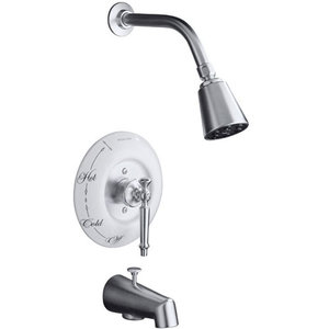 KT130-4D-CP Antique Tub & Shower Faucet Trim Trim Kit - Polished Chrome KT130-4D-CP Antique Tub & Shower Faucet Trim Trim Kit - Polished Chrome