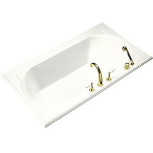 K1417-0 Memoirs 72" x 42" Soaking Tub - White K1417-0 Memoirs 72" x 42" Soaking Tub - White
