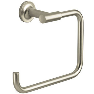 K14441-BN Purist Towel Ring Bathroom Accessory - Vibrant Brushed Nickel K14441-BN Purist Towel Ring Bathroom Accessory - Vibrant Brushed Nickel