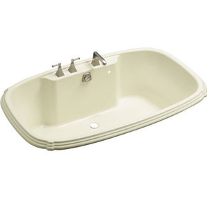 K1454-96 Portrait 66" Soaking Tub - Biscuit K1454-96 Portrait 66" Soaking Tub - Biscuit