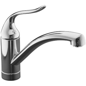 K15075-P-CP Coralais Single Handle Kitchen Faucet - Polished Chrome K15075-P-CP Coralais Single Handle Kitchen Faucet - Polished Chrome