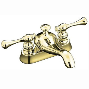 K16100-4A-PB Revival 4'' Centerset Bathroom Faucet - Vibrant Polished Brass K16100-4A-PB Revival 4'' Centerset Bathroom Faucet - Vibrant Polished Brass