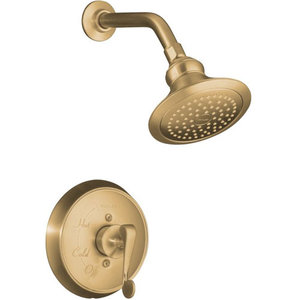 KT161144BV/K304K Revival Single Handle Shower Faucet - Vibrant Brushed Bronze KT161144BV/K304K Revival Single Handle Shower Faucet - Vibrant Brushed Bronze