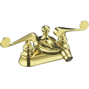 K16131-4-PB Revival Over The Rim Bidet Faucet - Vibrant Polished Brass K16131-4-PB Revival Over The Rim Bidet Faucet - Vibrant Polished Brass