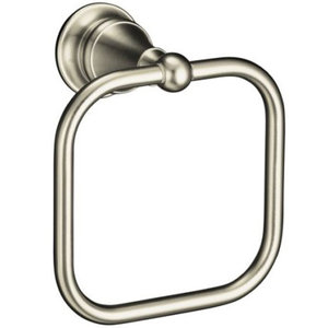K16140-BN Revival Towel Ring Bathroom Accessory - Vibrant Brushed Nickel K16140-BN Revival Towel Ring Bathroom Accessory - Vibrant Brushed Nickel
