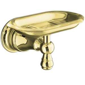 K16142-PB Revival Soap Dish Bathroom Accessory - Vibrant Polished Brass K16142-PB Revival Soap Dish Bathroom Accessory - Vibrant Polished Brass