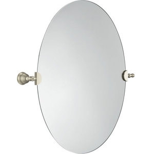 K16145-BN Revival Oval Mirror - Vibrant Brushed Nickel K16145-BN Revival Oval Mirror - Vibrant Brushed Nickel