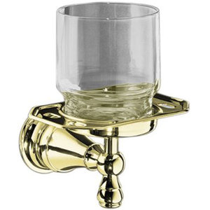 K16149-PB Revival Toothbrush & Tumbler Holder Bathroom Accessory - Vibrant Polished Brass K16149-PB Revival Toothbrush & Tumbler Holder Bathroom Accessory - Vibrant Polished Brass