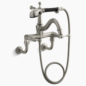 K16210-4A-BN Revival Deck Mount With Handshower Tub Faucet - Vibrant Brushed Nickel K16210-4A-BN Revival Deck Mount With Handshower Tub Faucet - Vibrant Brushed Nickel