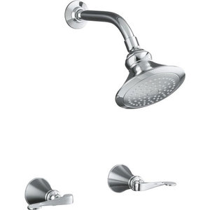 K16214-4-CP Revival Two Handle Shower Faucet - Polished Chrome K16214-4-CP Revival Two Handle Shower Faucet - Polished Chrome