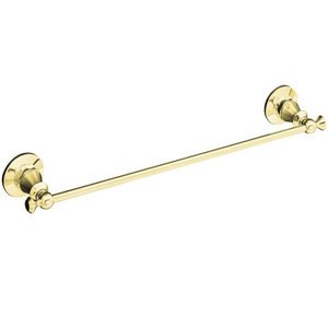K206-PB Antique Towel Bar Bathroom Accessory - Vibrant Polished Brass K206-PB Antique Towel Bar Bathroom Accessory - Vibrant Polished Brass