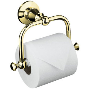 K211-PB Antique Paper Holder Bathroom Accessory - Vibrant Polished Brass K211-PB Antique Paper Holder Bathroom Accessory - Vibrant Polished Brass