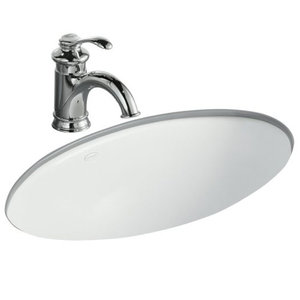 K2240-0 Vintage Undermount Style Bathroom Sink - White K2240-0 Vintage Undermount Style Bathroom Sink - White