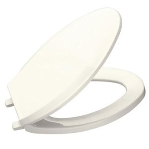 K4652-96 Lustra Toilet Seat Bathroom Accessory - Biscuit K4652-96 Lustra Toilet Seat Bathroom Accessory - Biscuit