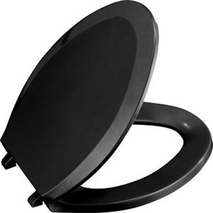 K4652-7 Lustra Toilet Seat Bathroom Accessory - Black K4652-7 Lustra Toilet Seat Bathroom Accessory - Black