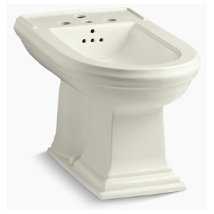 K4886-96 Memoirs Vertical Spray Style Bidet - Biscuit K4886-96 Memoirs Vertical Spray Style Bidet - Biscuit