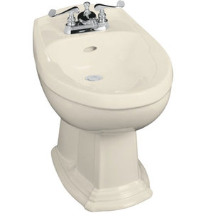 K4896-47 Portrait Over The Rim Style Bidet - Almond K4896-47 Portrait Over The Rim Style Bidet - Almond