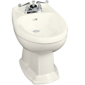 K4896-96 Portrait Over The Rim Style Bidet - Biscuit K4896-96 Portrait Over The Rim Style Bidet - Biscuit