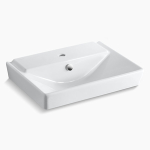 K5027-1-0 Reve Wall Hung Bathroom Sink - White K5027-1-0 Reve Wall Hung Bathroom Sink - White