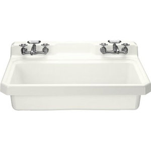 K6607-4-0 Harborview Laundry Sink Laundry / Utility - White K6607-4-0 Harborview Laundry Sink Laundry / Utility - White