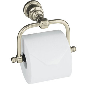 K6828-SN IV Georges Brass Paper Holder Bathroom Accessory - Vibrant Polished Nickel K6828-SN IV Georges Brass Paper Holder Bathroom Accessory - Vibrant Polished Nickel