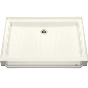 K9549-96 Memoirs Single Threshold 48'' and Larger Shower Base - Biscuit K9549-96 Memoirs Single Threshold 48'' and Larger Shower Base - Biscuit