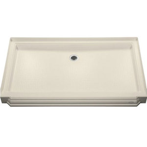 K9568-47 Memoirs Single Threshold 48'' and Larger Shower Base - Almond K9568-47 Memoirs Single Threshold 48'' and Larger Shower Base - Almond