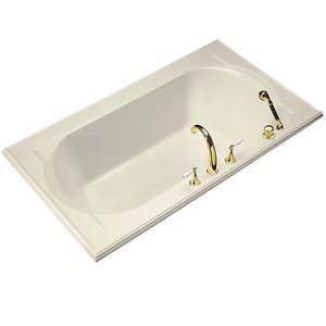 K1417-47 Memoirs 72" x 42" Soaking Tub - Almond K1417-47 Memoirs 72" x 42" Soaking Tub - Almond