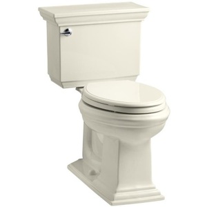 K3817-47 Memoirs Stately Two Piece Toilet - Almond K3817-47 Memoirs Stately Two Piece Toilet - Almond
