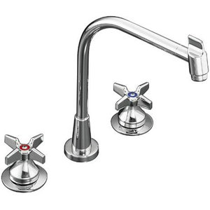 K7776KCP/K160123CP Triton/Finesse Two-Handle Kitchen Faucet - Polished Chrome K7776KCP/K160123CP Triton/Finesse Two-Handle Kitchen Faucet - Polished Chrome