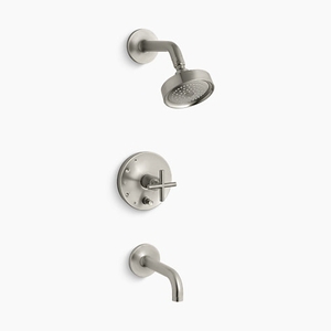 KT14421-3-BN Purist Tub & Shower Faucet Trim Trim Kit - Vibrant Brushed Nickel KT14421-3-BN Purist Tub & Shower Faucet Trim Trim Kit - Vibrant Brushed Nickel