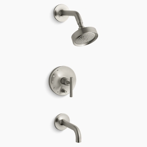 KT14421-4-BN Purist Tub & Shower Faucet Trim Trim Kit - Vibrant Brushed Nickel KT14421-4-BN Purist Tub & Shower Faucet Trim Trim Kit - Vibrant Brushed Nickel