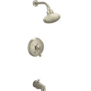 KT161134ABN/K304K Revival One Handle Tub & Shower Faucet - Vibrant Brushed Nickel KT161134ABN/K304K Revival One Handle Tub & Shower Faucet - Vibrant Brushed Nickel