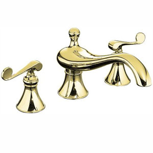 KT161194PB/K300K Revival Deck Mount Tub Faucet - Vibrant Polished Brass KT161194PB/K300K Revival Deck Mount Tub Faucet - Vibrant Polished Brass