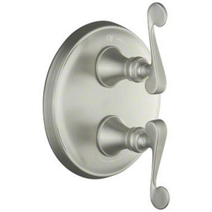 KT16176-4-BN Revival Thermostatic/Volume Control Custom Shower Valve - Vibrant Brushed Nickel KT16176-4-BN Revival Thermostatic/Volume Control Custom Shower Valve - Vibrant Brushed Nickel