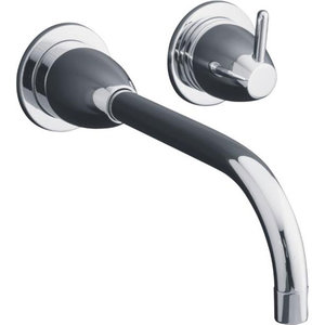 KT199-CP/K307-K Falling Water Wall Mount Bathroom Faucet Bathroom Faucet - Chrome KT199-CP/K307-K Falling Water Wall Mount Bathroom Faucet Bathroom Faucet - Chrome