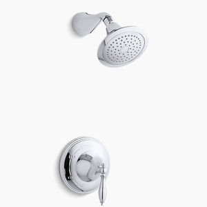 KT313-4M-CP Finial Traditional Shower Faucet Trim Trim Kit - Polished Chrome KT313-4M-CP Finial Traditional Shower Faucet Trim Trim Kit - Polished Chrome