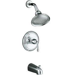 KT3954BV/K304K Devonshire One Handle Tub & Shower Faucet - Vibrant Brushed Bronze KT3954BV/K304K Devonshire One Handle Tub & Shower Faucet - Vibrant Brushed Bronze