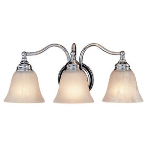 MVS6703CH Bristol 3 Bulb Bathroom Lighting - Chrome MVS6703CH Bristol 3 Bulb Bathroom Lighting - Chrome