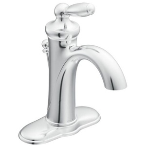 MOE6600 Brantford Single Hole Bathroom Faucet - Chrome MOE6600 Brantford Single Hole Bathroom Faucet - Chrome