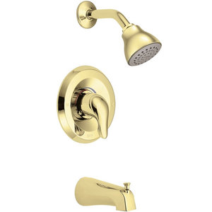 ML2353P Chateau One Handle Tub & Shower Faucet - Polished Brass ML2353P Chateau One Handle Tub & Shower Faucet - Polished Brass