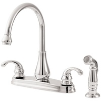 Two Handle Kitchen Faucet 4 Hole Two Handle Kitchen Faucet 4 Hole