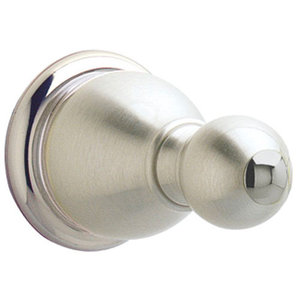 PBRHC0KK Conical Robe Hook Bathroom Accessory - Brushed Nickel PBRHC0KK Conical Robe Hook Bathroom Accessory - Brushed Nickel