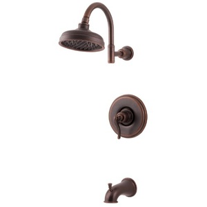 PG898YPU Ashfield Tub & Shower Faucet Trim Trim Kit - Rustic Bronze PG898YPU Ashfield Tub & Shower Faucet Trim Trim Kit - Rustic Bronze