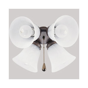 PP261033 4-Light Kit Ceiling Fan Light Kit Light Kits & Accessories - Cobblestone PP261033 4-Light Kit Ceiling Fan Light Kit Light Kits & Accessories - Cobblestone
